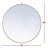 Cassie Metal/Manufactured Wood Round Wall Mirror-1825838291-1825125700