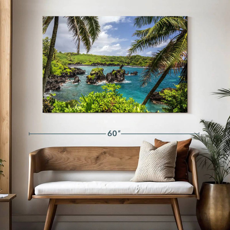 Gillard Maui Island Beach, 34" H x 51" W