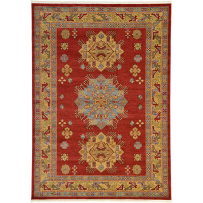 Tapis rouge de style oriental Eesi