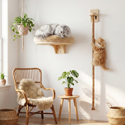 Cat Climbing Rope and Bed Set
