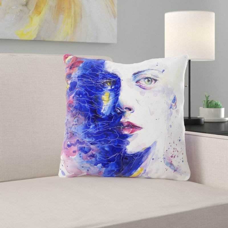 Coussin Phaneuf, Micro suède, Intérieur