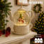 Snow Glitter Led Swirl Teapot