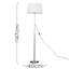 Bekbele 147cm Traditional Floor Lamp-1592132267-1592132264