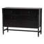 Ensemble de chambre à coucher 5 pièces Baxton Studio Delarco, Queen, noir-839094903