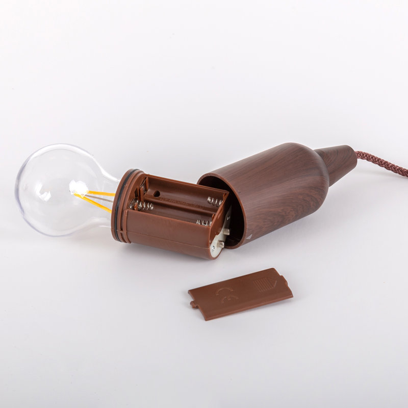 Madarisse Outdoor Pendant, Walnut