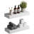 Wide Wood Floating Shelves Set for Bathroom, Kitchen, Bedroom, Wall Shelf Display Shelves (Set of 2) for Living Room, 15" W x 5.5" D Bathroom Shelving-1028479910