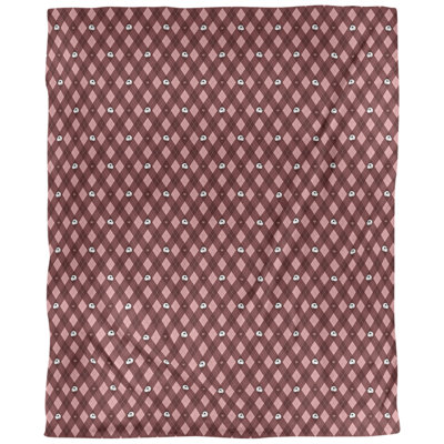 Tissu de crâne argyle