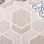 Tapis beige / ivoire en polypropylène tissé à la machine Delvallo-2094747562