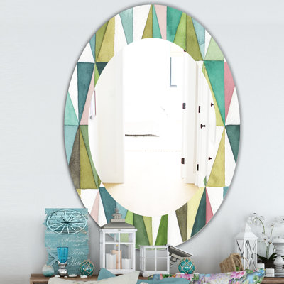 Miroir mural Mixed Geometric III