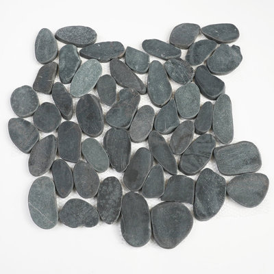 StoneCreek Pebble Mosaic Tile for Floors & Walls, 6 Pieces per Box