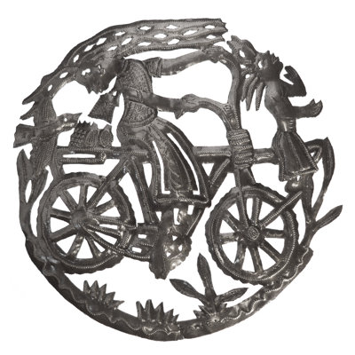 Décoration murale bicyclette