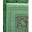 Tapis unique vert / noir / brun 10 pi 2 po x 13 pi 9 po Overyed