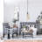 Newtowne Wood Geometric Chandelier