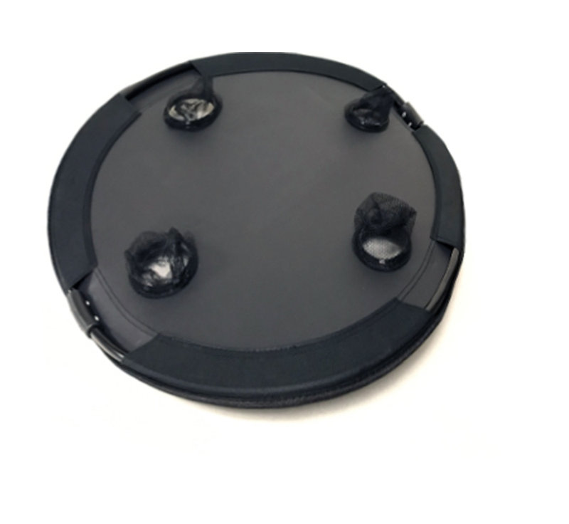 28'' Circular Folding Table, Black