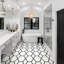 Hive 12 in. x 12 in. Matte Porcelain Mosaic Floor and Wall Tile-276256344
