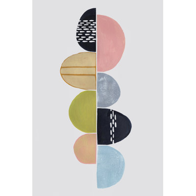 Tectonics I by Grace Popp - Wrapped Canvas Painting