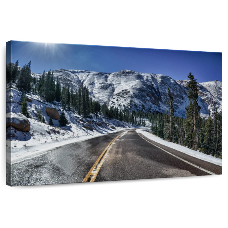 Alvord Pikes Peak Winter Drive, H 26 po x l 39 po