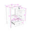 Meuble-lavabo compact de 20 po avec lavabo en céramique, armoire à fermeture en douceur et tiroir de rangement-129412309