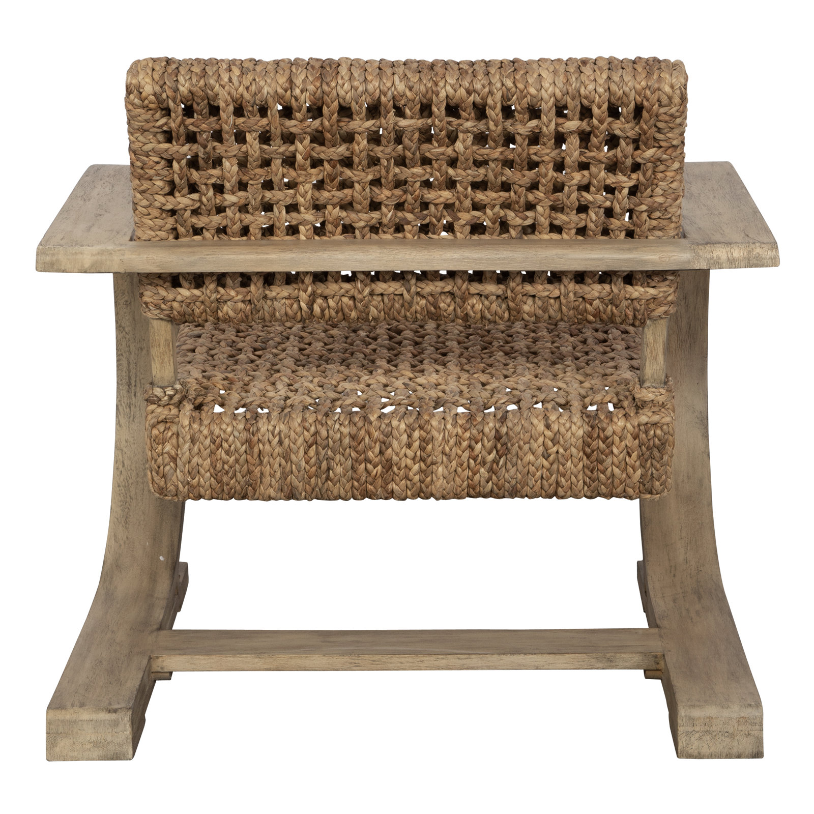 Elara Teak Armchair, Natural Oak