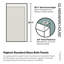 Vela 30 in. x 58.25 in. Frameless Single Fixed Bath Panel-1445357068