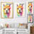 Cool Alpaca Portrait - Alpaca Wall Art Print-1043881584-1043881589