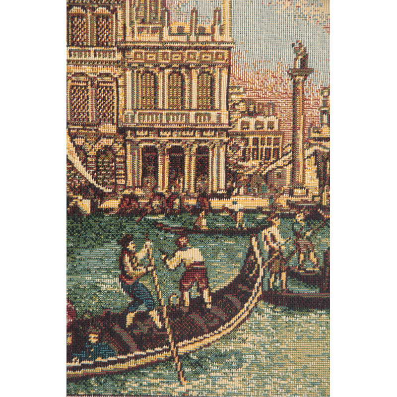 Italian Loom Woven Cotton Blend Wall Hanging
