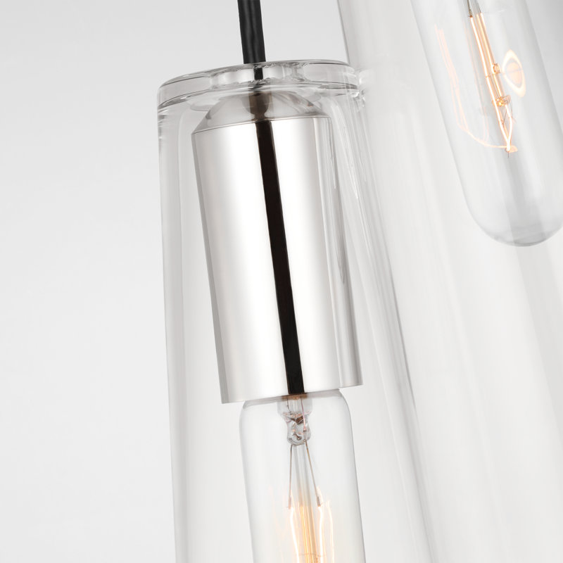 Osvaldo 2 - Light Pendant by Ray Booth, Polished Nickel