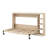 Full Size Murphy Bed With Bookshelf-114414824