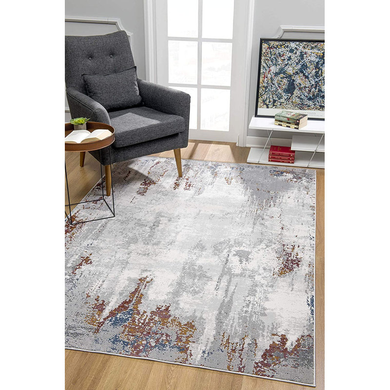 Tapis gris Chris, Rectangle de 5 pi x 8 pi