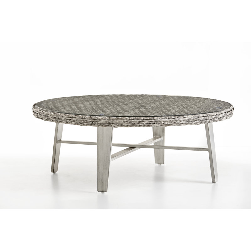 Table basse tressée Craut