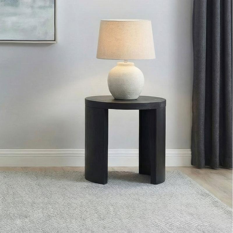 Table de bout Willah, Noir