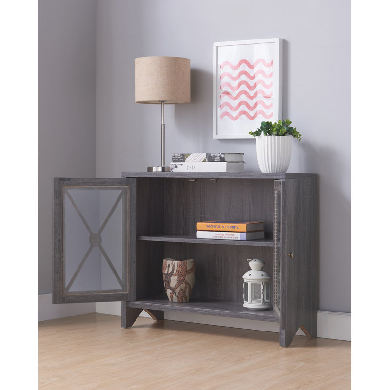 Oli Accent Cabinet, Gray