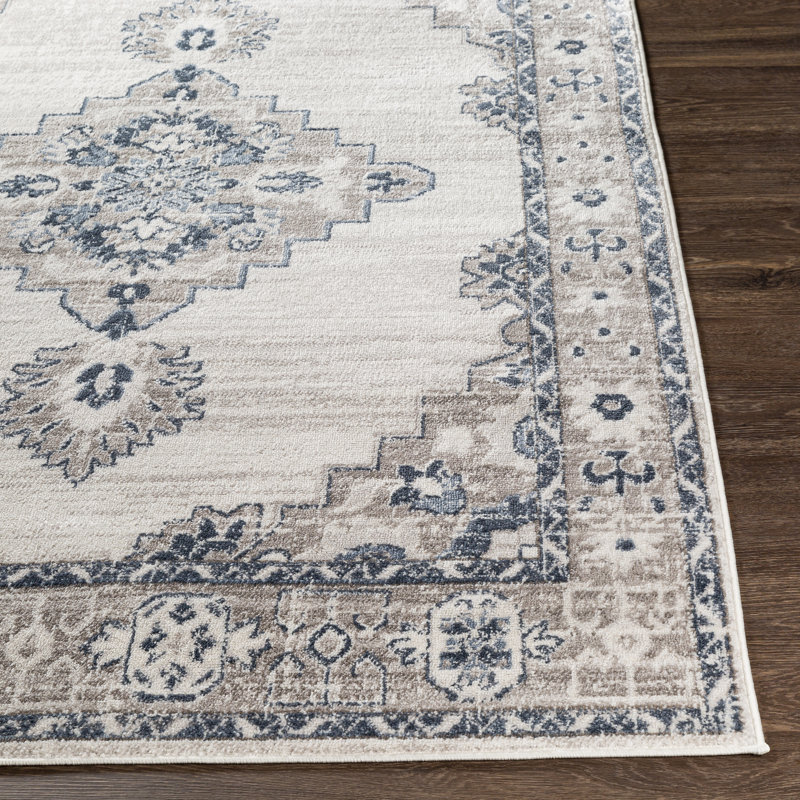 Gittens Oriental Indoor Rug, Rectangle 5'2" x 7'