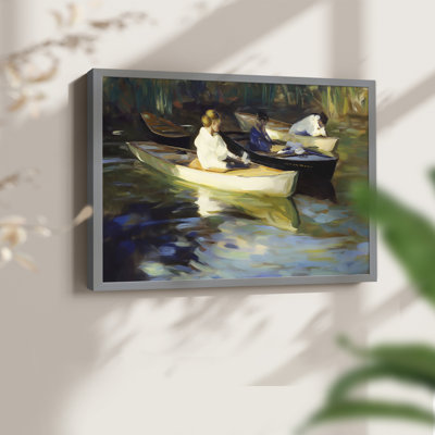 Nautical Series-XV - Reproduction encadrée - Restickable