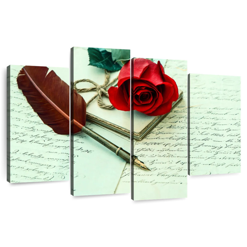 Hardie rose et lettre d'amour