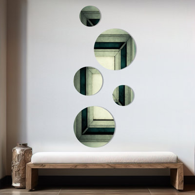 Abstract Wall Decor on Metal
