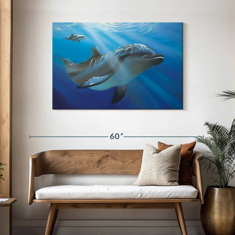Brampt Evening Dive, 30" H x 45" W