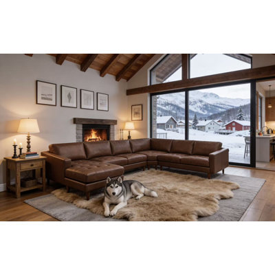 Atsumi Upholstered U-Shaped Sectional