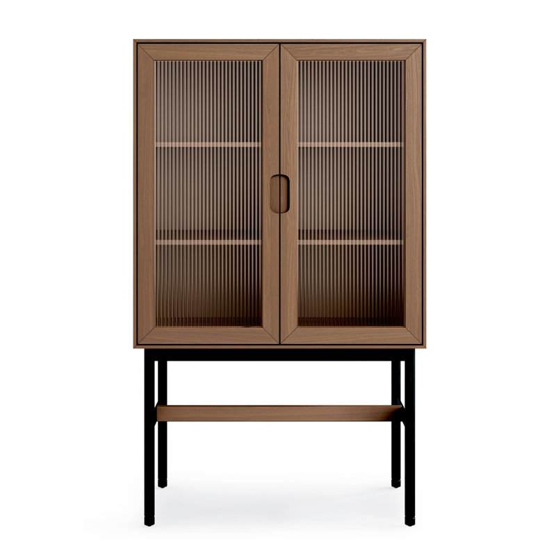 Munro Vitrine, Walnut