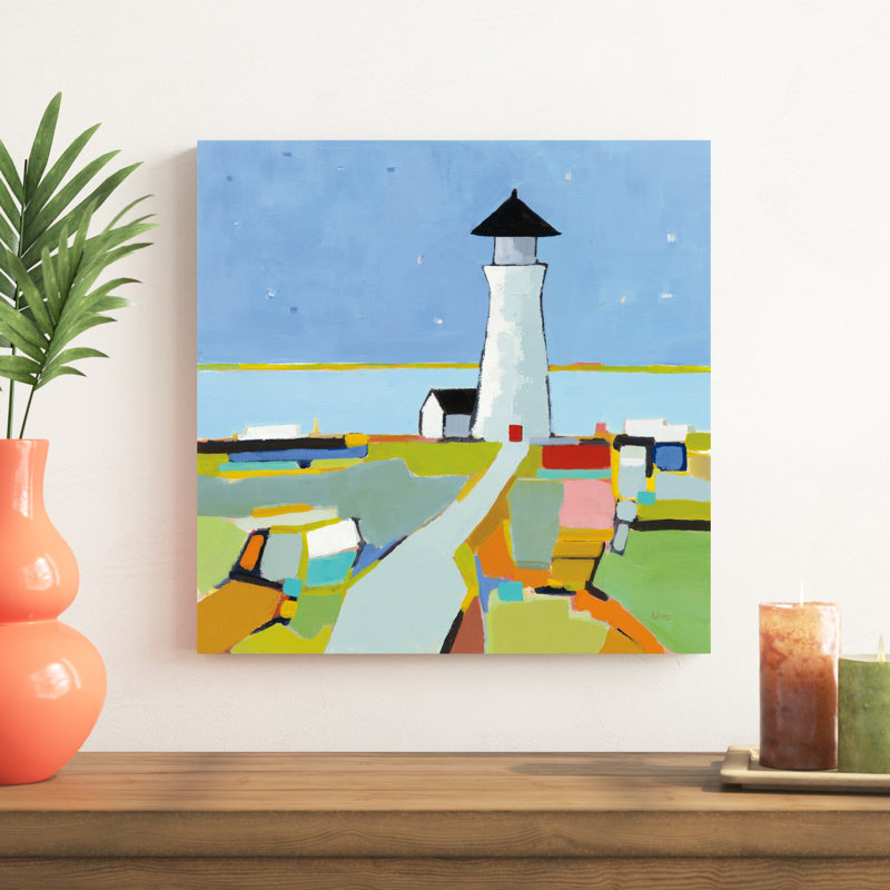 Vers le phare, H 20 po x l 20 po x P 1,25 po