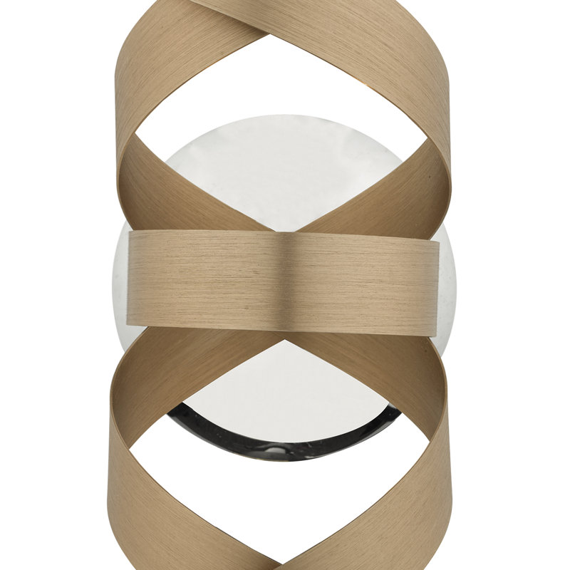 Mcelroy Flush Mounted Sconce, Brushed Copper