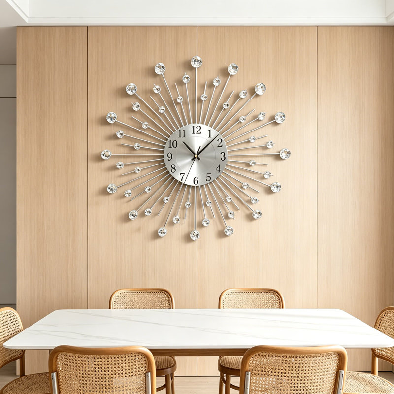 Horloge murale 19,7 po Modern Modern