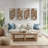 Birch Botanical Two-Tone Wood Panel Wall Décor Set