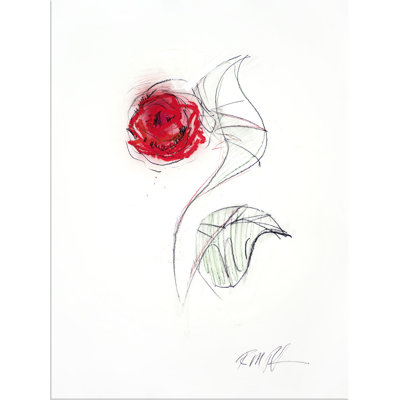 Leaf And Flower 2 Print