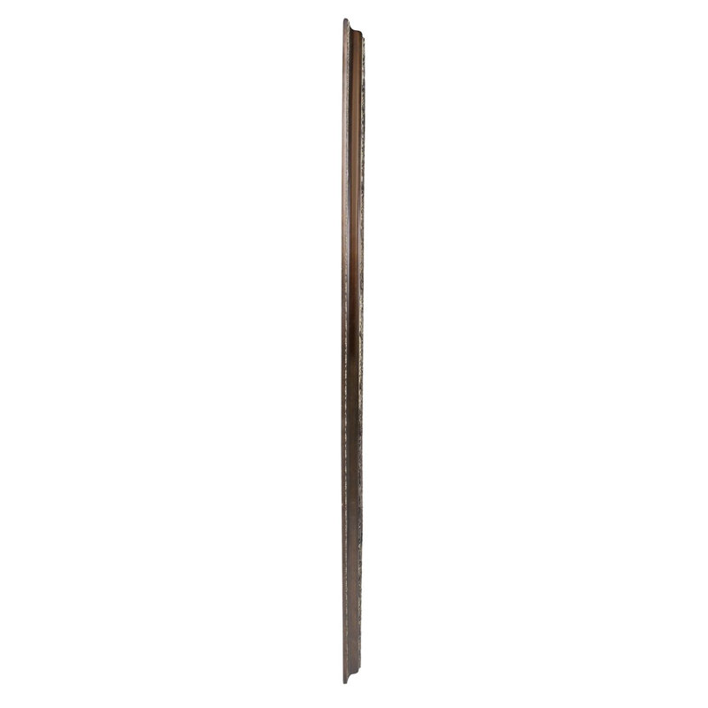 Kestrel Solid Wood Beveled Wall Mirror, Bronze