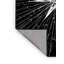 Tapis art déco lavable à la machine bleu Wynsum Starburst-1813009667