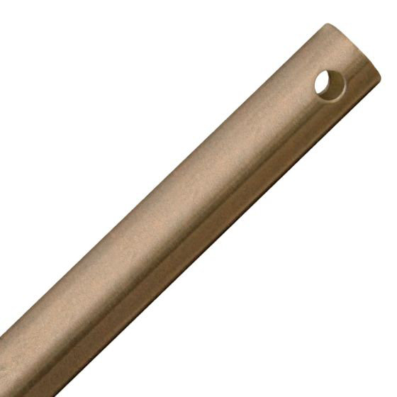 Anarkali Ceiling Fan Downrod in Burnished Russett, Burnished Russet, 36'' H x 0.5'' W x 0.5'' D