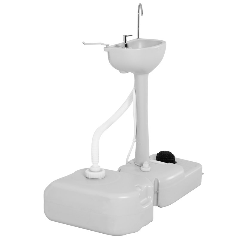 Station de lavage des mains portable avec robinet L 32,4 po x l 18,8 po