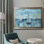 «Evening On The Bay», toile encadrée de qualité supérieure - prête à être accrochée-121241473-115045093