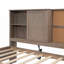 Lit de jour pour lit simple - Robuste avec rangement, USB et amp; Liège - aucun sommier nécessaire-1375768841